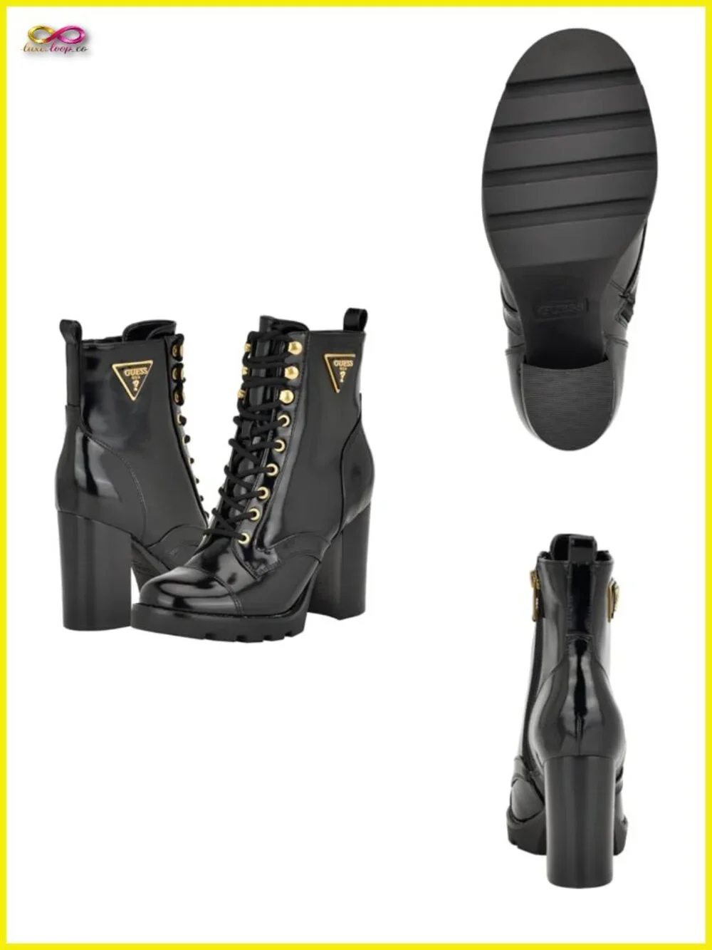 Women's Ankle Booties, Block Heel, Chelsea Silhouette, Zip Closure